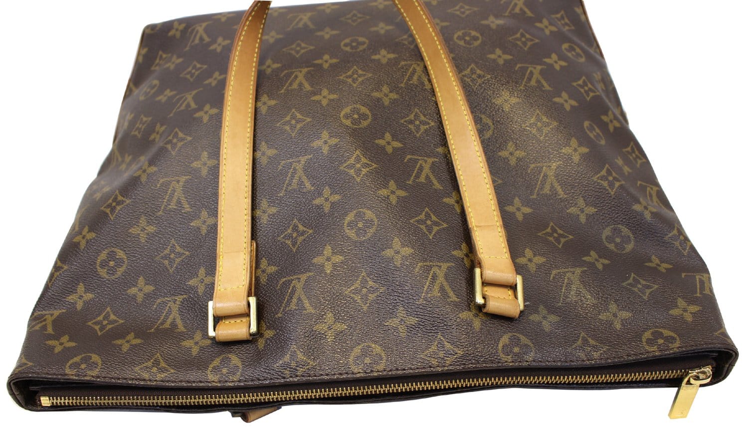 LOUIS VUITTON Monogram Canvas Cabas Mezzo Tote Bag