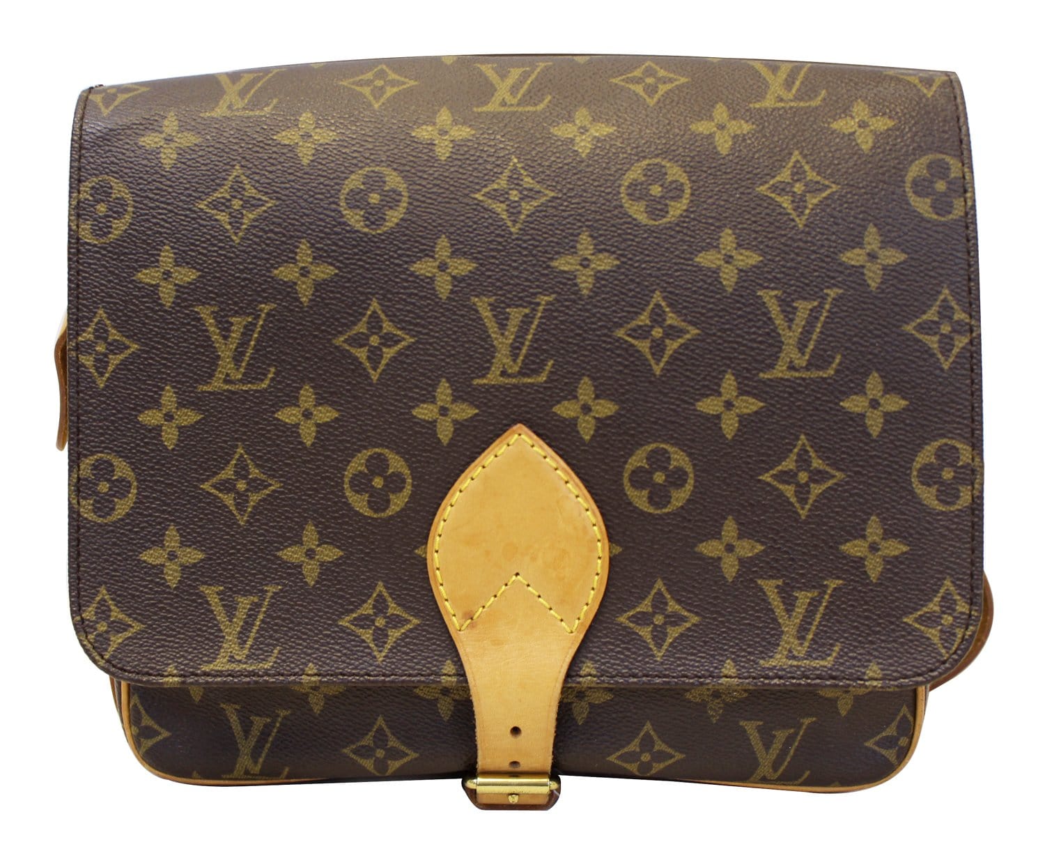 LOUIS VUITTON Monogram Canvas Cartouchiere GM Crossbody Bag