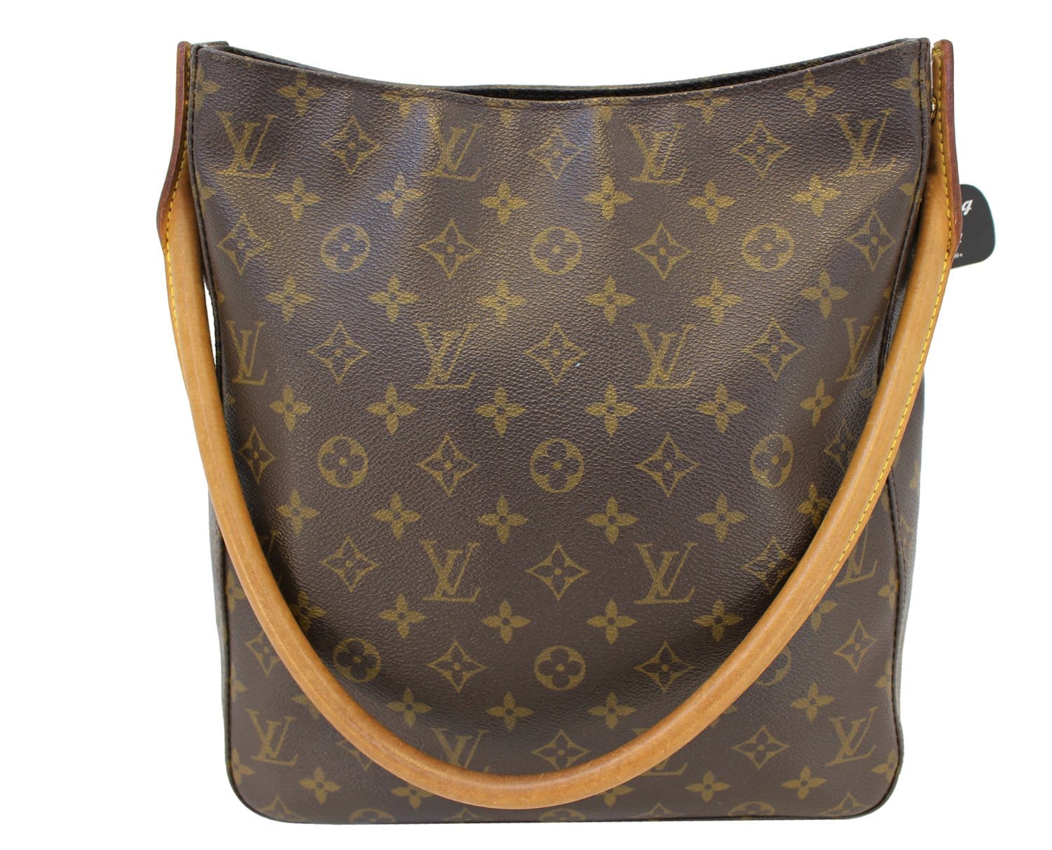 Shop Louis Vuitton Monogram Unisex Canvas A4 Plain Leather Logo