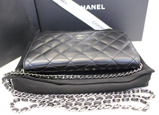 Chanel Black Clutch Bag Agneau MDCB Noir. Sac Pochette. Lambskin, Luxury,  Bags & Wallets on Carousell