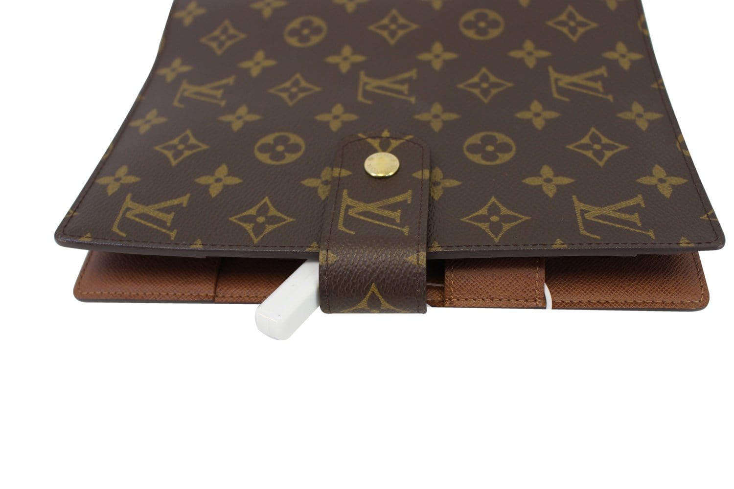 Authentic LOUIS VUITTON Monogram Agenda GM Planner Cover TT1466