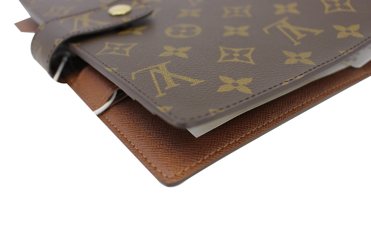 Authentic LOUIS VUITTON Monogram Agenda GM Planner Cover TT1466