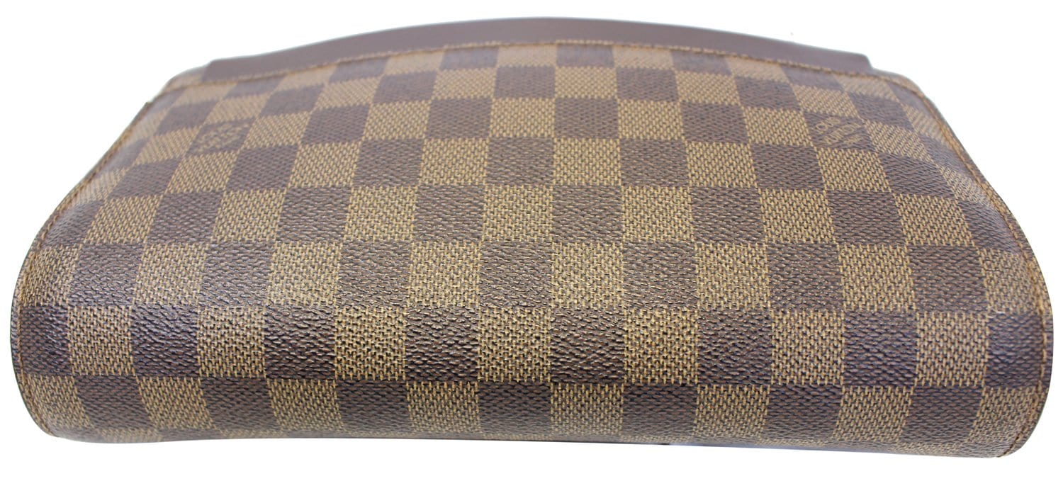 LOUIS VUITTON Damier Ebene Saint Louis Pochette Clutch Bag