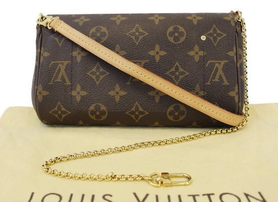 🔥NEW LOUIS VUITTON Favorite PM Monogram Crossbody Bag- FRANCE❤️RARE GIFT!