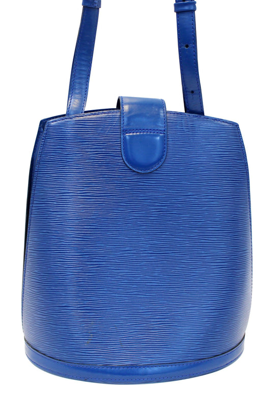 Louis Vuitton Cluny Epi Leather Shoulder Tote Bag