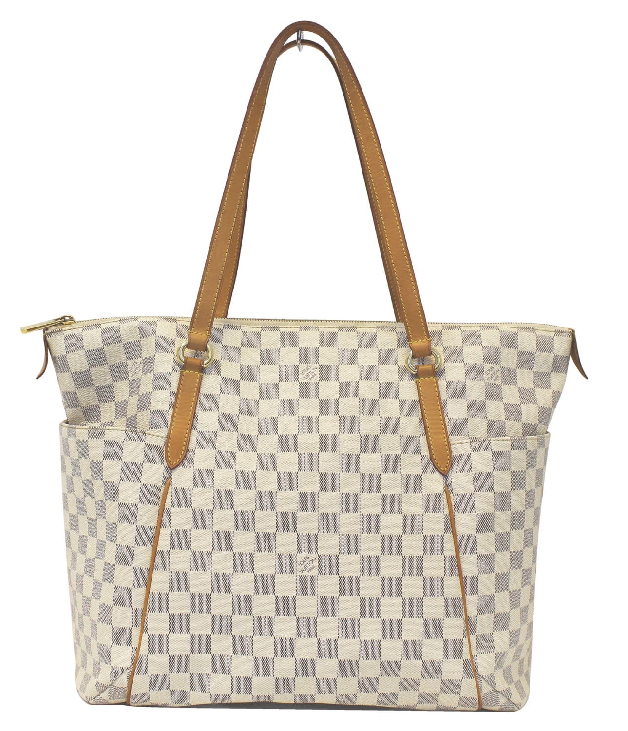 LOUIS VUITTON Damier Azur Totally GM Tote Shoulder Bag