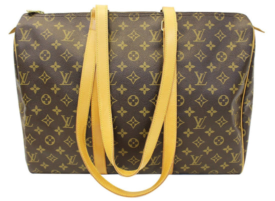 Louis Vuitton Brown, Pattern Print Monogram Sac Flanerie 45