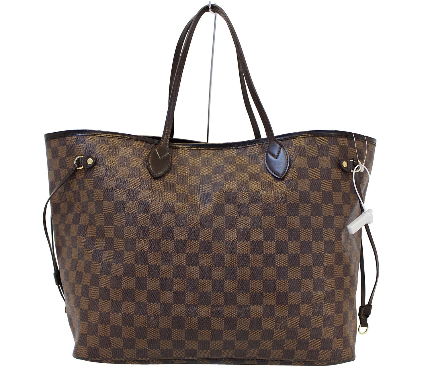 LOUIS VUITTON Pre Owned Tote Bag Damier Ebene Neverfull GM