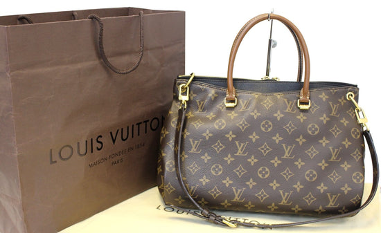 Louis Vuitton Pallas Clutch 2way Bag, Monogram - Monkee's of Mount Pleasant