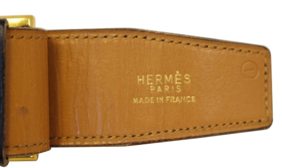 Hermès Vintage Mini Constance Belt Size 80