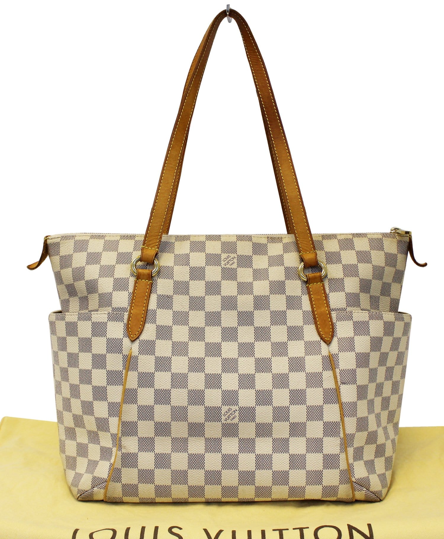 Louis Vuitton, Bags, Authentic Louis Vuitton Damier Azur Totally Mm Tote  Bag