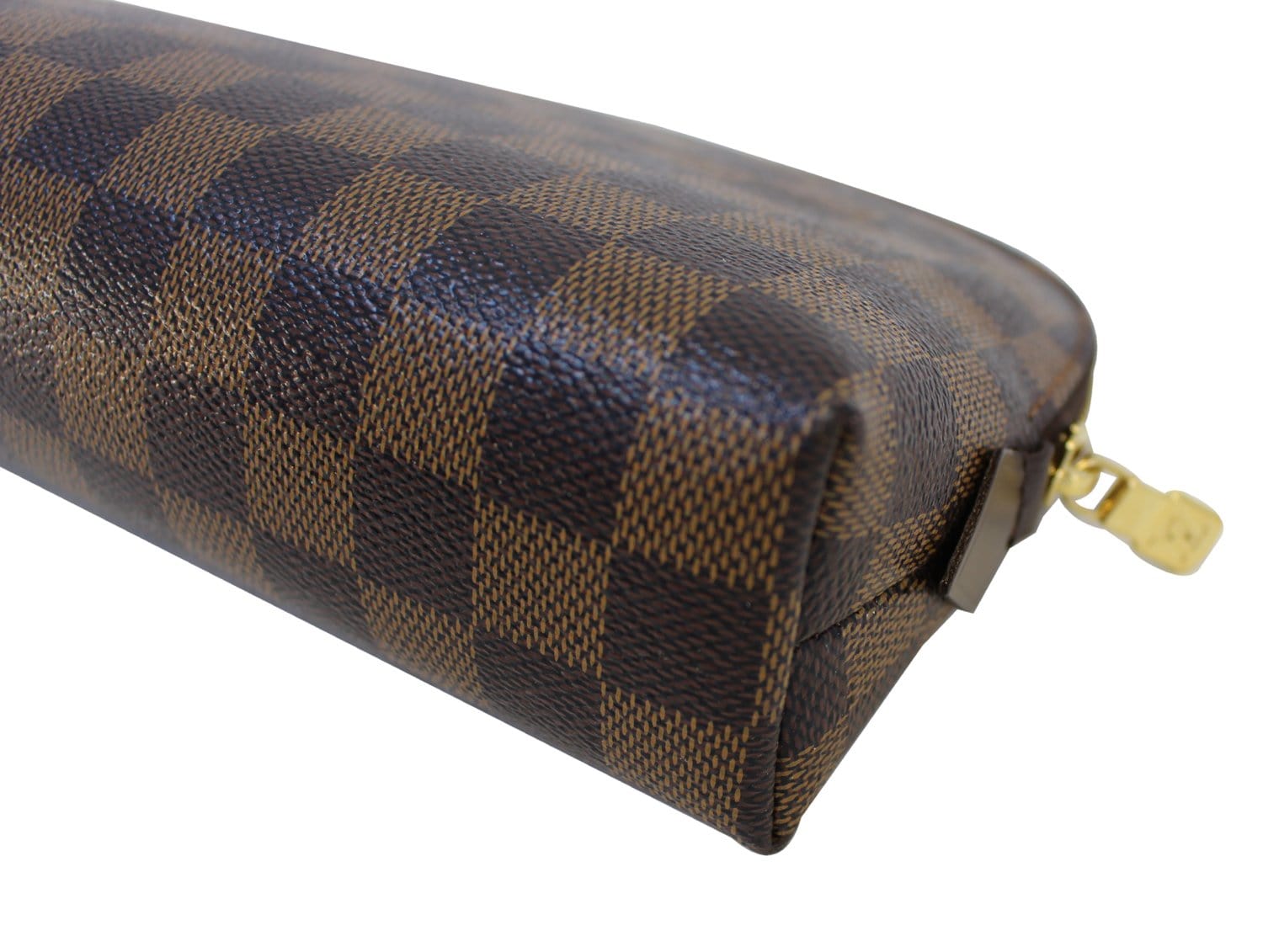 LOUIS VUITTON Damier Ebene Cosmetic GM Pouch Case - 20% Off