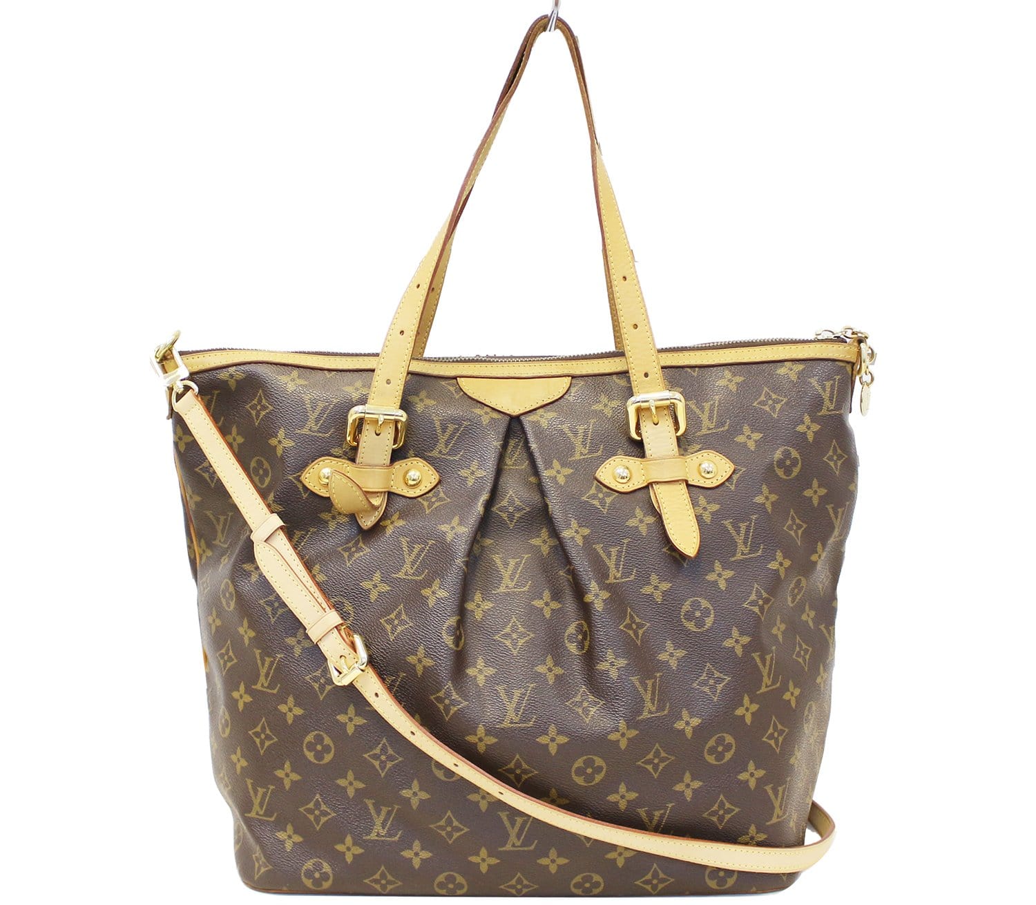 LOUIS VUITTON Monogram Canvas Palermo GM Tote Shoulder Bag