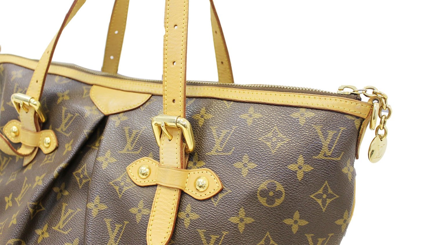 LOUIS VUITTON Monogram Canvas Palermo GM Tote Shoulder Bag