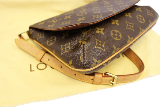 Louis Vuitton LV Shoulder Bag Musette Tango short shoulder Monogram Vintage