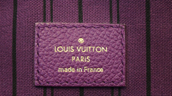 Buy Authentic, Preloved Louis Vuitton Monogram Empreinte Marais MM  Amethyste Bags from Second Edit by Style Theory