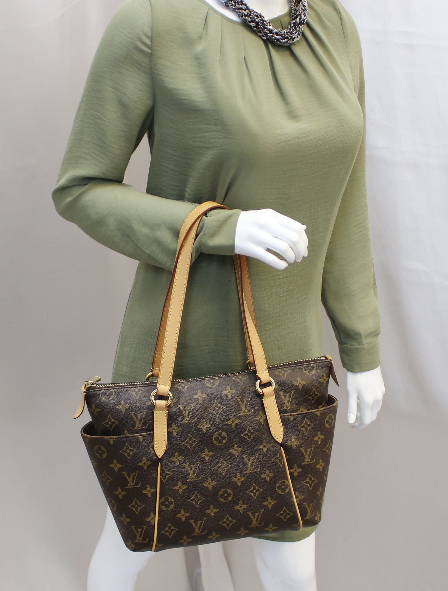 LOUIS VUITTON Monogram Totally PM Shoulder Tote Bag