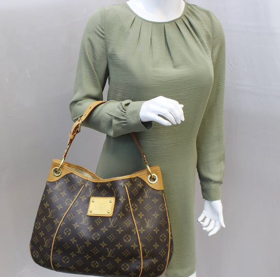 Louis Vuitton Brown, Pattern Print Monogram Galliera PM