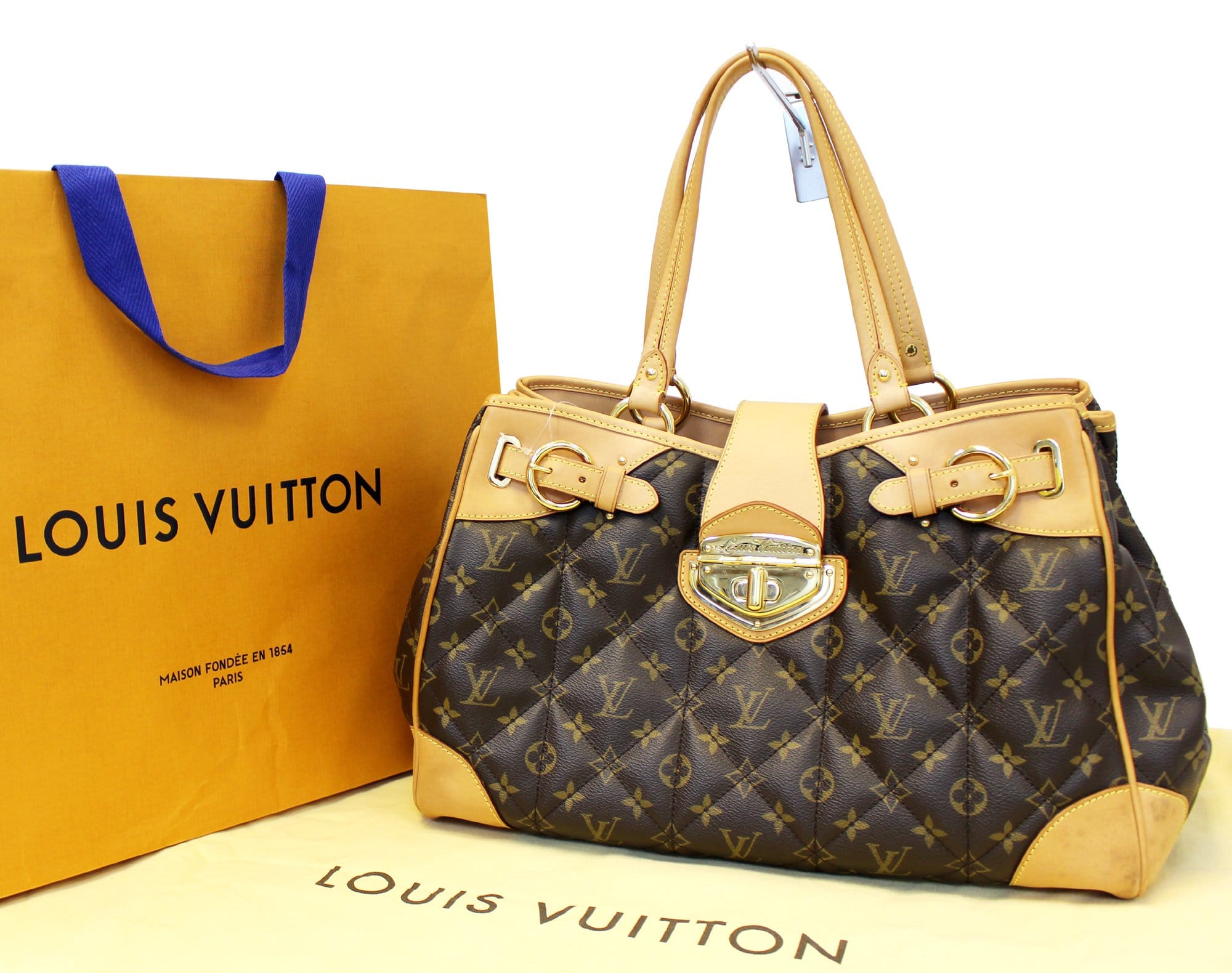 LOUIS VUITTON Monogram Canvas Etoile GM Shopper Bag | Dallas Designer Handbags