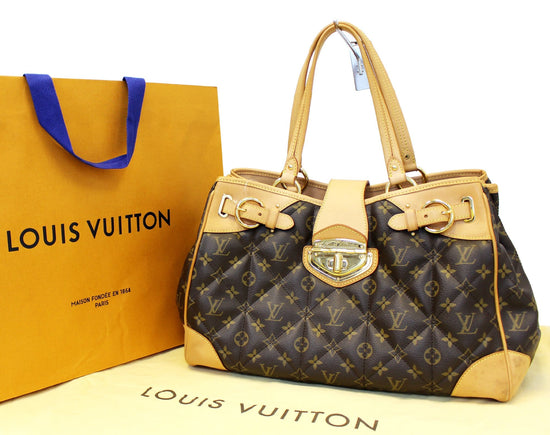 LOUIS VUITTON Monogram Canvas Etoile GM Shopper Bag