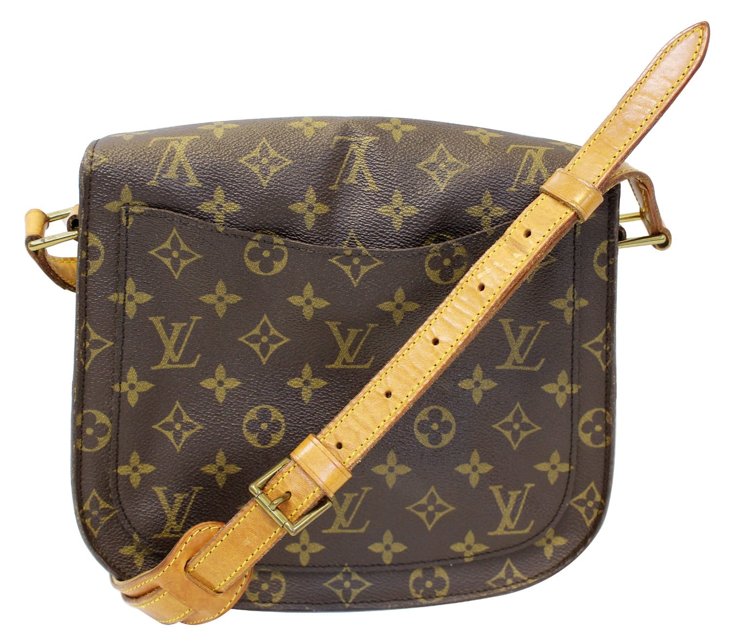 LOUIS VUITTON Monogram Canvas Saint Cloud GM Shoulder Bag