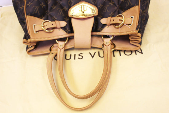 Louis Vuitton Vintage - Monogram Etoile Shopper Bag - Brown - Canvas and  Python Leather Handbag - Luxury High Quality - Avvenice