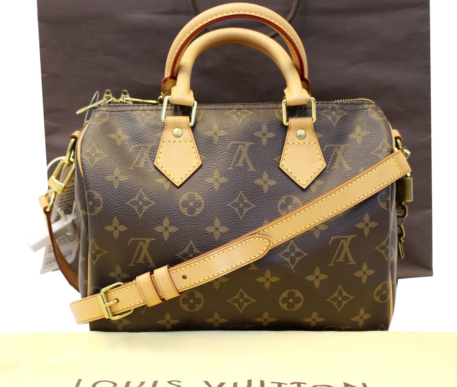 Louis Vuitton Monogram Canvas Speedy Bandouliere 25 Satchel (SHF