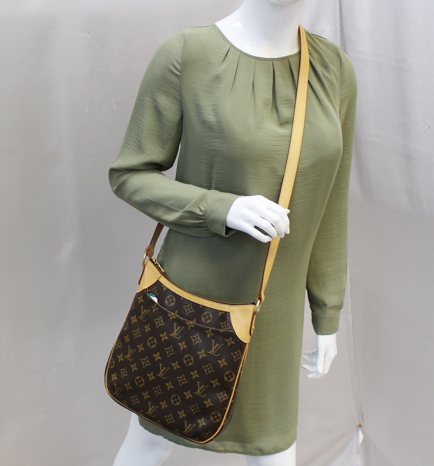 LOUIS VUITTON Used Crossbody Shoulder Bag Monogram Odeon PM