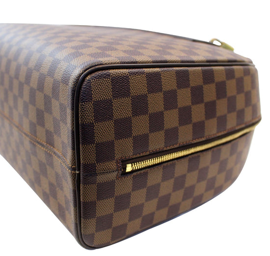 LOUIS VUITTON NOLITA DAMIER EBENE SATCHEL BAG BROWN-TT3356-SOLD