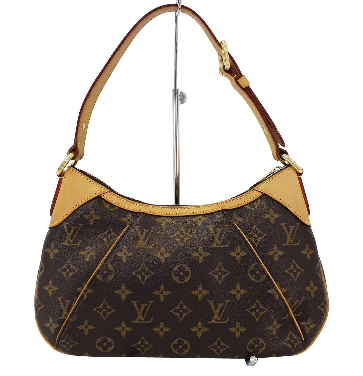 Authentic LOUIS VUITTON Monogram Thames PM Shoulder Bag E3294