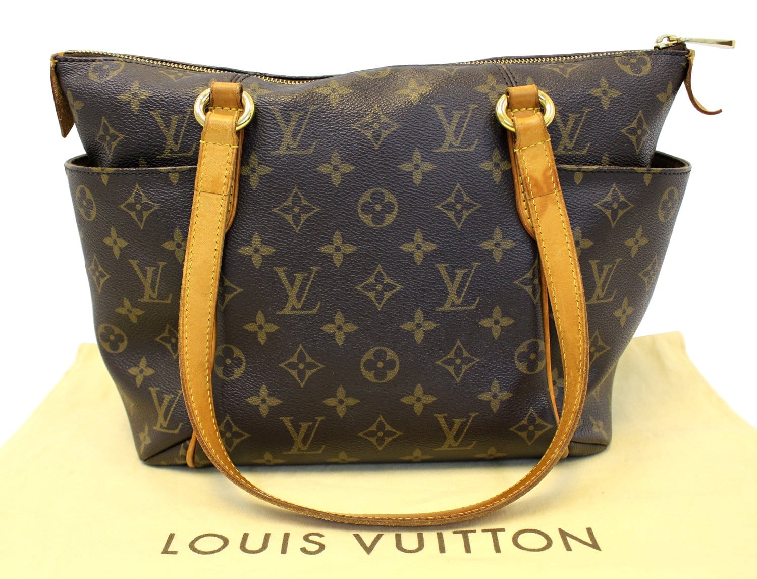 Sold at Auction: Louis Vuitton - Totally Tote Bag - Shoulder Strap -  Leather Monogram - Medium