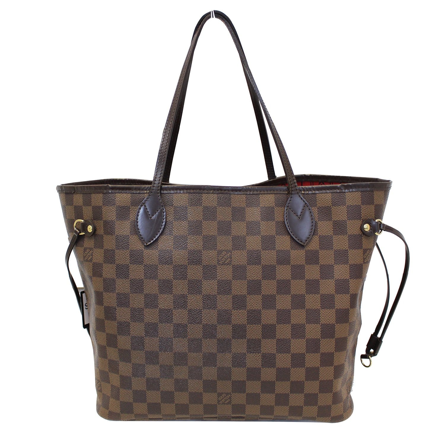 LOUIS VUITTON Damier Ebene Neverfull MM Shoulder Bag