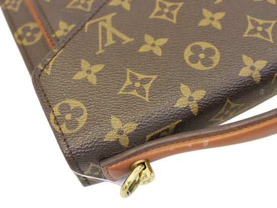 Louis Vuitton Monceau Travel Bag Monogram Canvas Cross Body Bag LV-B0504P-0005