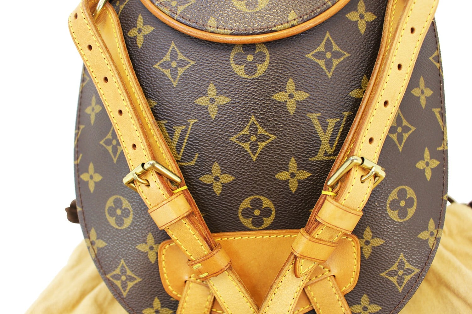 Authentic LOUIS VUITTON Monogram Ellipse Sac A Dos Backpack E3289