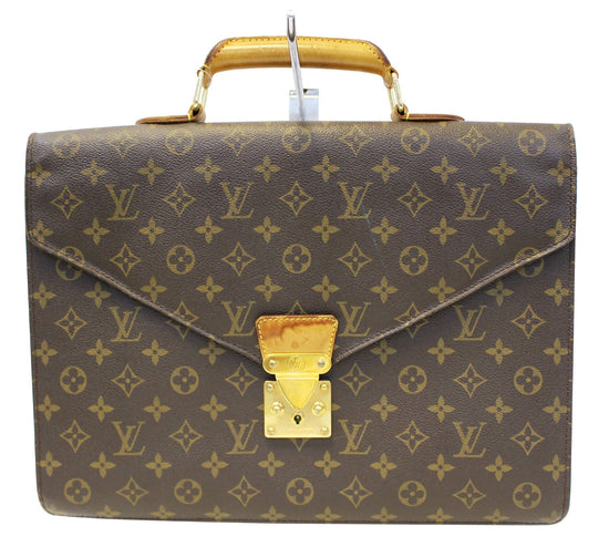 LOUIS VUITTON Monogram Canvas Serviette Conseiller Briefcase Bag - Sal