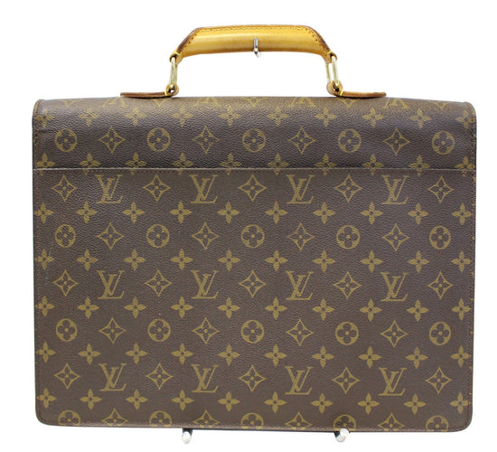 Louis Vuitton Brown Epi Serviette Conseiller Attache Briefcase