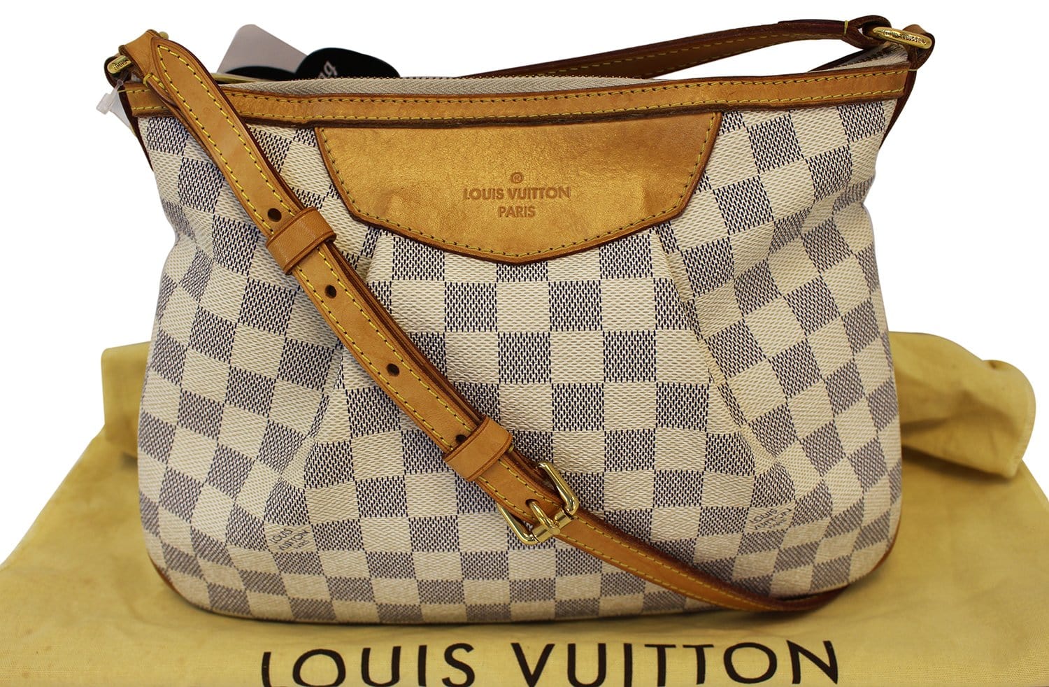 AUTHENTIC Louis Vuitton Siracusa Damier Azur PM PREOWNED – Jj's Closet, LLC