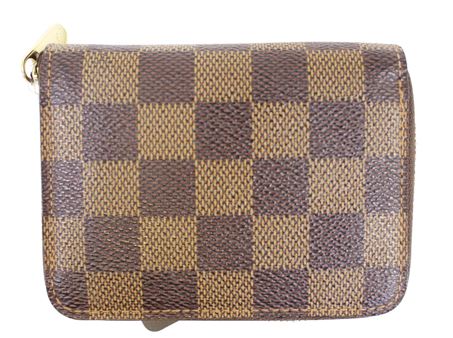 Louis Vuitton Zippy Coin Purse Brown Damier Ebene