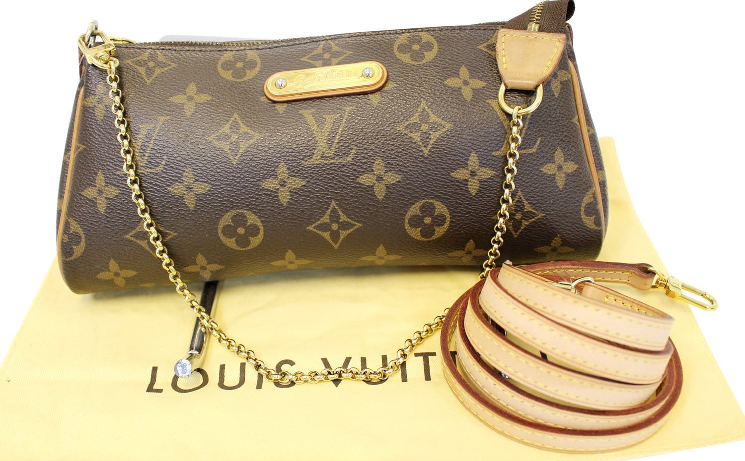 Louis Vuitton Monogram Clutch Eva (2008) at 1stDibs