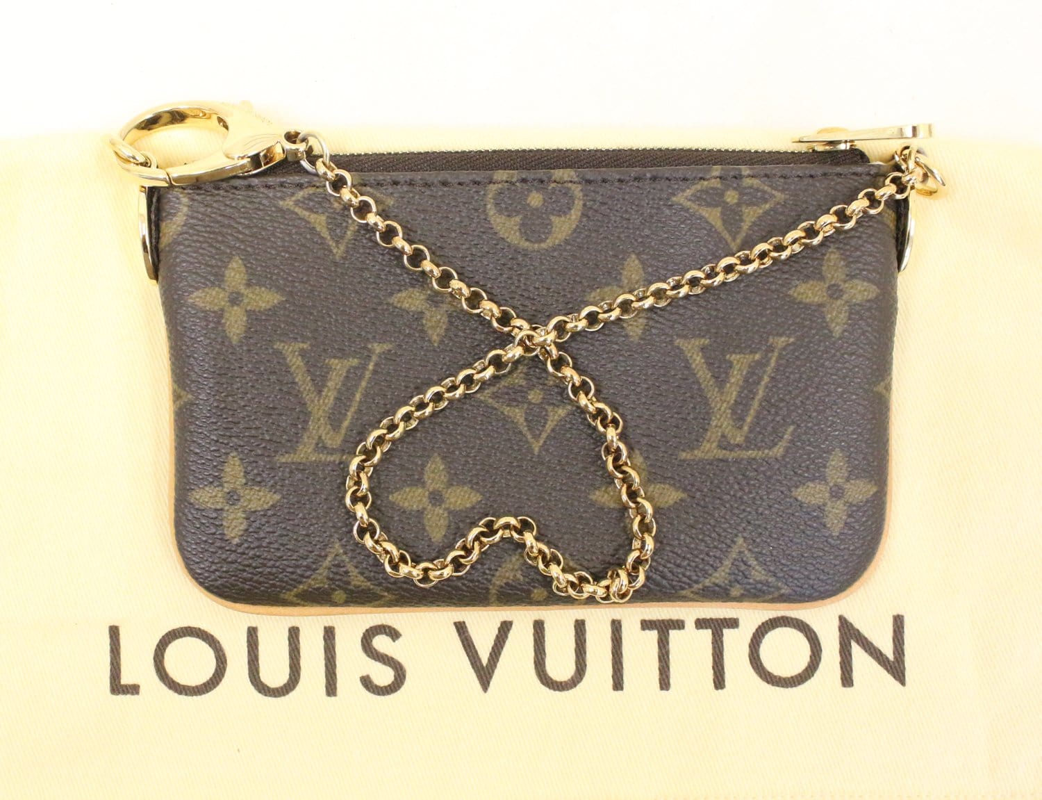 LOUIS VUITTON Monogram Canvas Pochette Milla PM Pouch