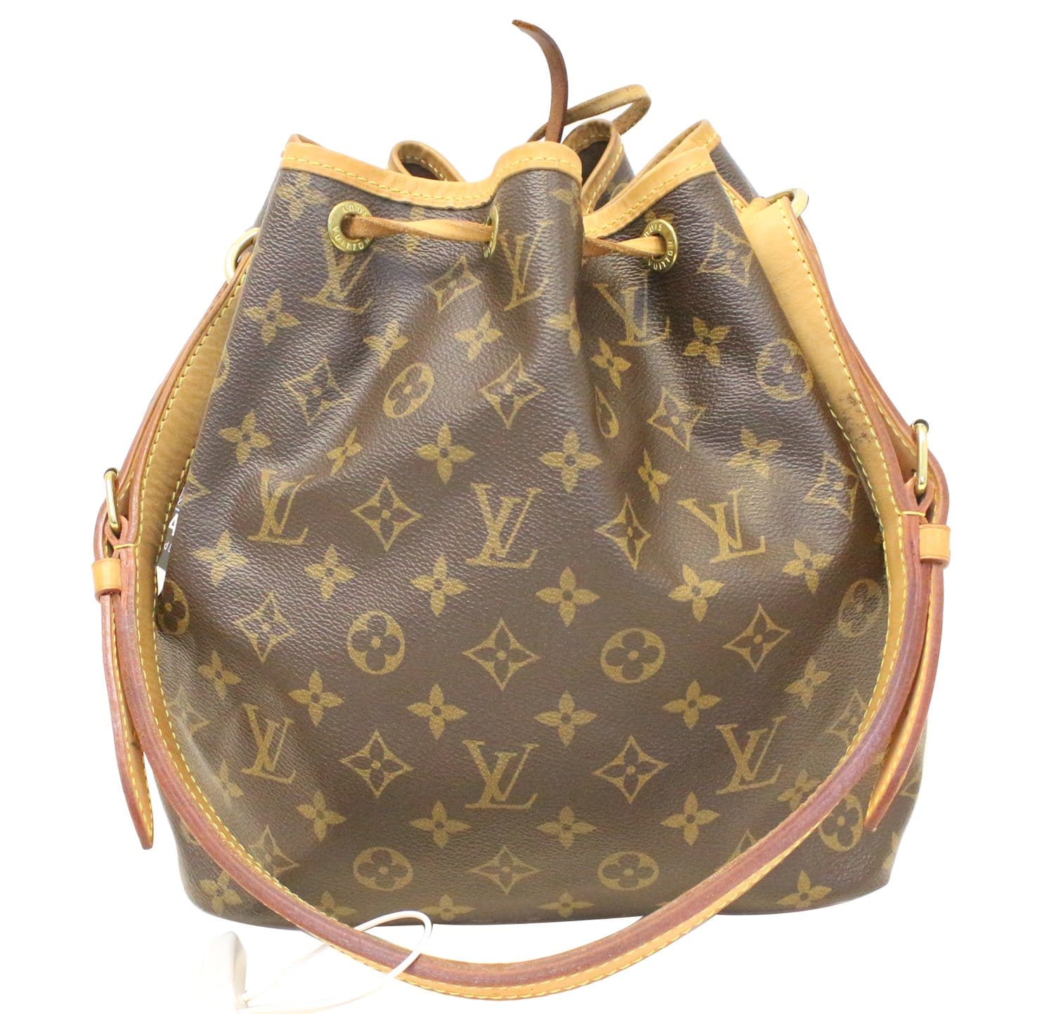 Louis Vuitton Noe GM Shoulder Bag Bucket Tote Monogram Leather Brown France