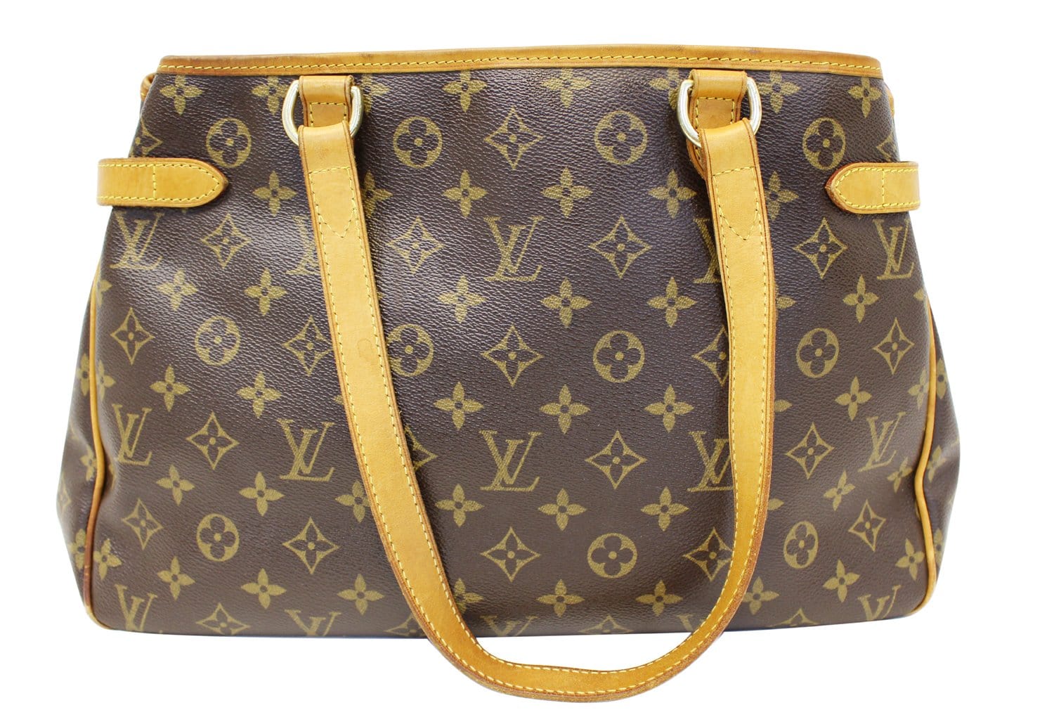 LOUIS VUITTON Used Shoulder Bag Monogram Canvas Batignolles Horizontal