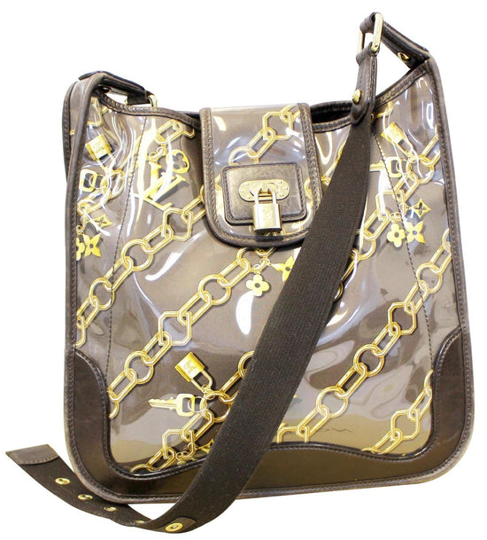 LOUIS VUITTON 2006 MUSETTE TAUPE MONOGRAM CHARM M95159 – AMORE