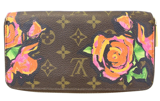 Louis Vuitton X Stephen Sprouse A Monogram Roses Graffiti Neverfull Mm And  Matching Zippy Wallet Auction