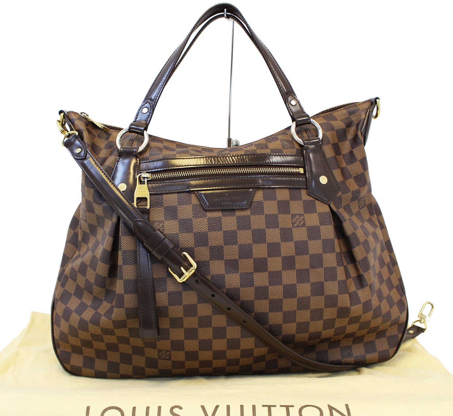 LOUIS VUITTON DAMIER EBENE EVORA GM SHOULDER BAG – Caroline's Fashion  Luxuries