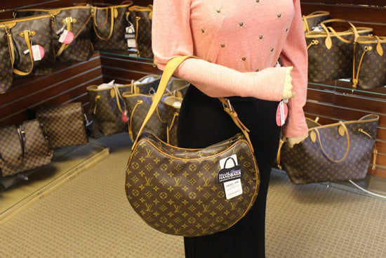 3ac2818] Auth Louis Vuitton Shoulder Bag Monogram Croissant GM M51511