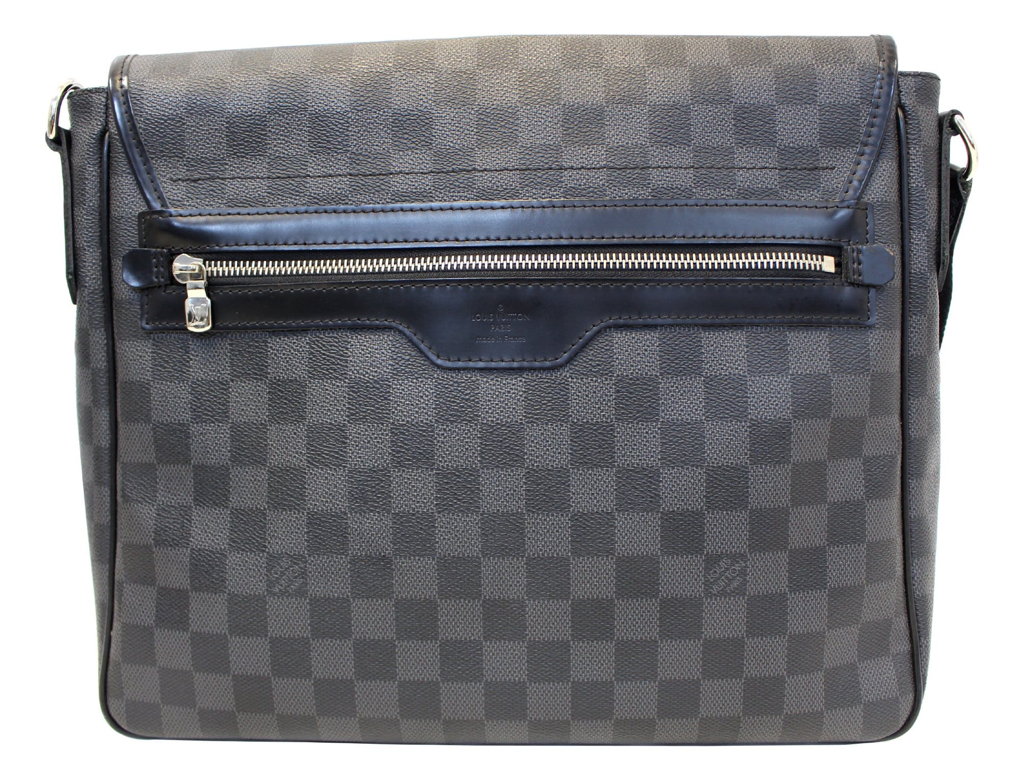 LOUIS VUITTON Daniel MM Damier Graphite Messenger Bag