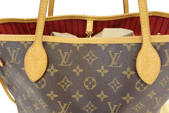 Louis Vuitton Monogram Canvas Cerise Neverfull MM NM Bag - Yoogi's Closet