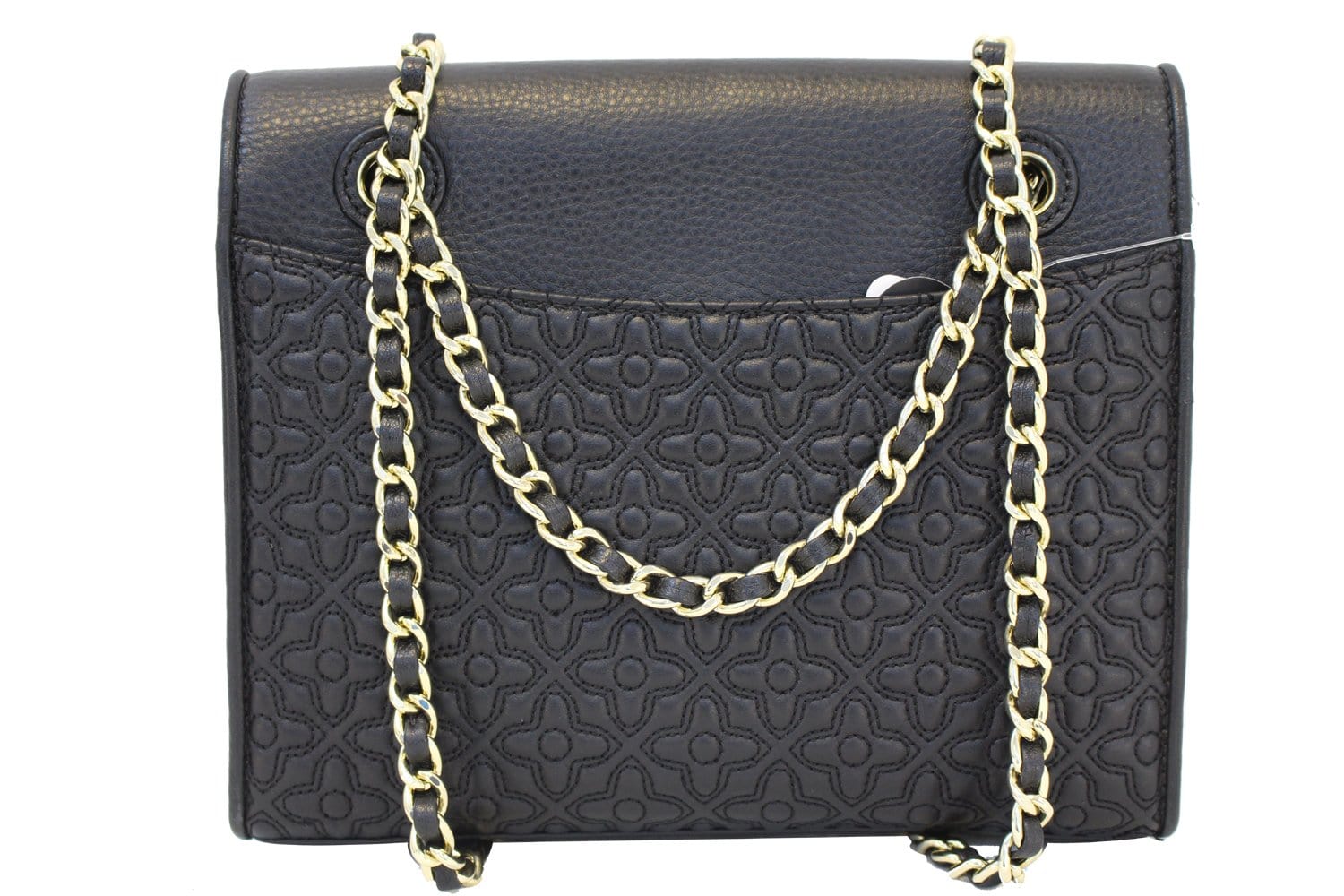 TORY BURCH Bryant Quilted Leather Black Crossbody Bag