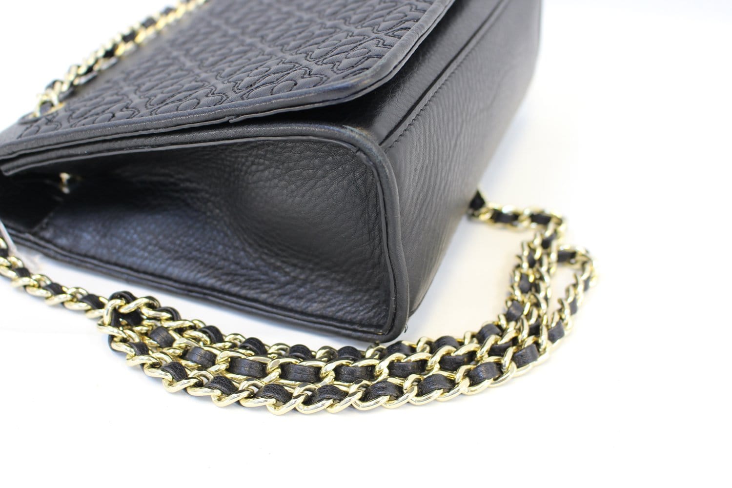 TORY BURCH Bryant Quilted Leather Black Crossbody Bag